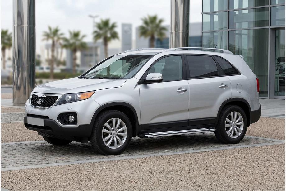 Kia Sorento II XM 2009-2014 Praguri Laterale Rainbow (2 buc, aluminiu) Image