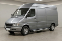 Mercedes Sprinter W901/902/903/904/905 1995–2006 Praguri Laterale Rainbow (2 buc, aluminiu) foto 1