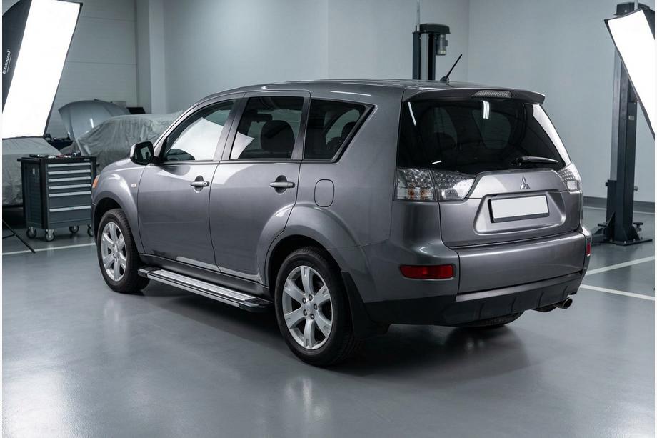 Mitsubishi Outlander 2006-2012 Praguri Laterale Rainbow (2 buc, aluminiu) Image