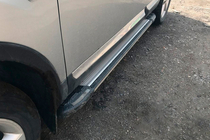 Nissan Qashqai 2007-2010 Praguri Laterale Rainbow (2 buc, aluminiu) foto 2