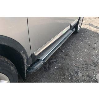 Praguri Laterale Rainbow (2 buc, aluminiu) Nissan Qashqai 2007-2010 foto 1
