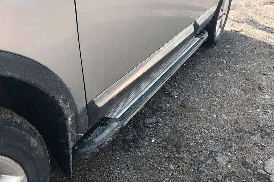 Nissan Qashqai 2007-2010 Praguri Laterale Rainbow (2 buc, aluminiu) Image