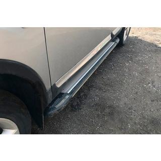 Praguri Laterale Rainbow (2 buc, aluminiu) Nissan Qashqai 2010-2014 foto 1