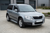 Skoda Yeti 2009-2017 Praguri Laterale Rainbow (2 buc, aluminiu) foto 1