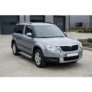 Praguri Laterale Rainbow (2 buc, aluminiu) Skoda Yeti 2009-2017 foto 1