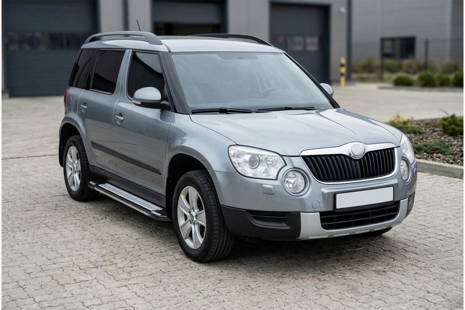 Skoda Yeti 2009-2017 Praguri Laterale Rainbow (2 buc, aluminiu) Image
