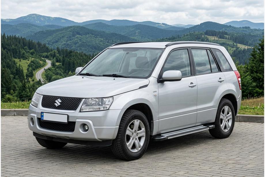 Suzuki Grand Vitara 2005-2017 Praguri Laterale Rainbow (2 buc, aluminiu) Image