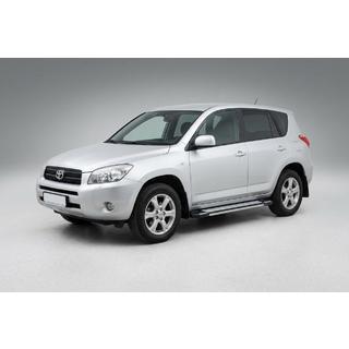 Praguri Laterale Rainbow (2 buc, aluminiu) Toyota Rav 4 2006-2013 foto 1