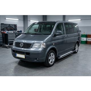 Praguri Laterale Rainbow (2 buc, Aluminiu) Volkswagen T5 Transporter 2003-2010 foto 1