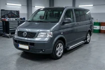 Volkswagen T5 Caravelle 2004-2010 Praguri Laterale Rainbow (2 buc, Aluminiu) Ampatament Lung foto 1