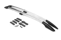 Toyota Land Cruiser Prado 150 2009-2023 Bare longitudinale design turcesc (Crom, 2 buc) foto 8