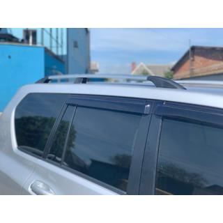 Bare longitudinale design turcesc (Crom, 2 buc) Toyota Land Cruiser Prado 150 2009-2023 foto 3