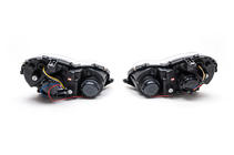 Mercedes C-class W203 2000-2007 Faruri fata cu lumini de zi LED (2 buc) Fumuriu foto 5