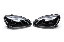 Mercedes S-class W220 1998-2005 Faruri fata cu lumini de zi LED (2 buc) foto 5