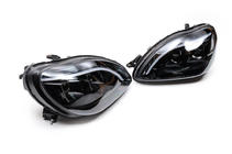 Mercedes S-class W220 1998-2005 Faruri fata cu lumini de zi LED (2 buc) foto 3