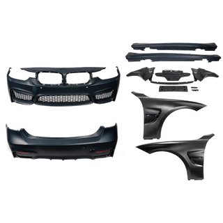 Kit caroserie cu aripi (F80 M3) BMW 3 Series F30/F31 2012-2019 foto 2