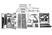 Mercedes Sprinter W906 2006–2018 Kit ornamente bord (Meric, 60 piese) Titan foto 2