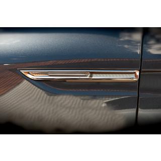 Capace Cromate Semnalizari 2016-2020 (2 buc, Inox) Renault Megane IV 2016-2025 foto 2