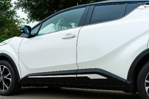 Toyota C-HR 2016-2023 Molduri usa OmsaLine (4 buc, inox) foto 1