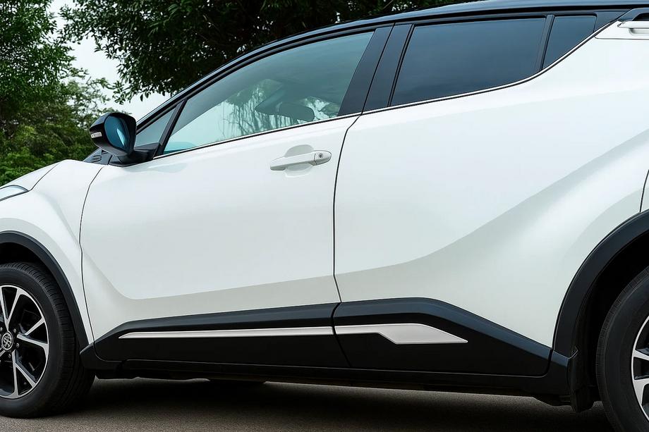 Toyota C-HR 2016-2023 Molduri usa OmsaLine (4 buc, inox) Image