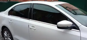 Volkswagen Jetta 2011-2018 Ornamente inferioare geam inox (6 buc) OmsaLine - Otel Inoxidabil Italian foto 1