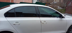 Volkswagen Jetta 2011-2018 Ornamente inferioare geam inox (6 buc) Carmos - Otel Inoxidabil Turcesc foto 4