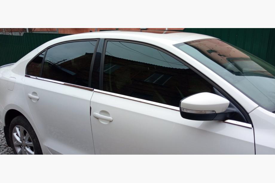 Volkswagen Jetta 2011-2018 Ornamente inferioare geam inox (6 buc) Carmos - Otel Inoxidabil Turcesc Image