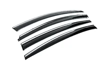 Hyundai Elantra (AD) 2015-2020 Deflectoare geamuri cu ornament cromat (4 buc, Niken) foto 5