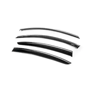 Deflectoare geamuri cu ornament cromat SD (4 buc, Niken)