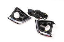 Toyota Corolla 2013-2019 Insertii LED pentru Proiectoare Ceata 2013-2017 (Set) foto 2