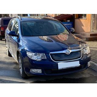 Husa de iarna pentru grila (Superioara, 2008-2013) Skoda Superb 2009-2015 foto 4