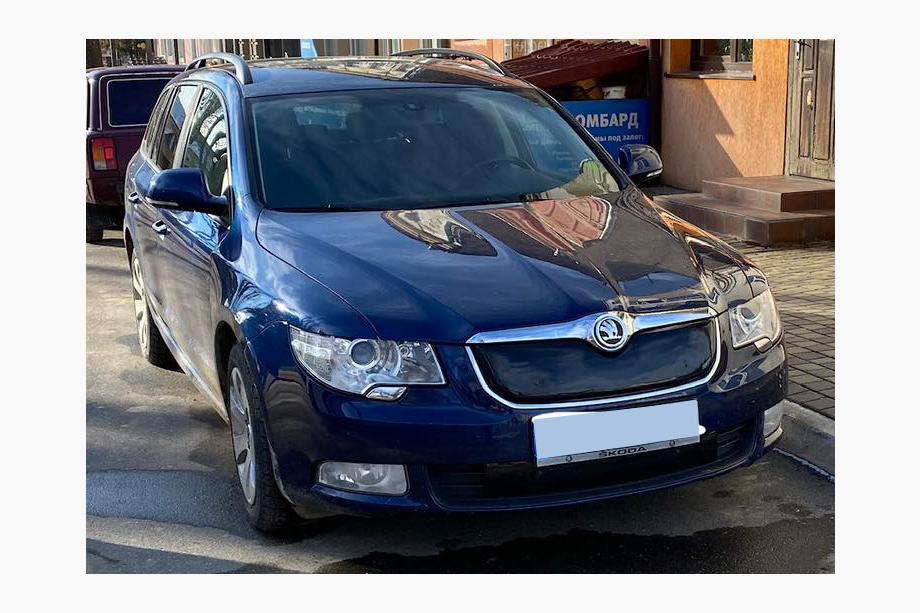 Skoda Superb 2009-2015 Husa de iarna pentru grila (Superioara, 2008-2013) Foto 4