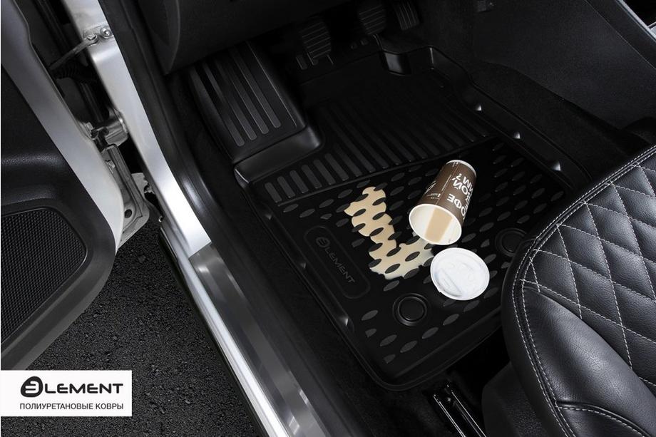 Honda Pilot 2015-2022 Covorase cauciuc 3D interior (6 buc, Novline) Foto 2