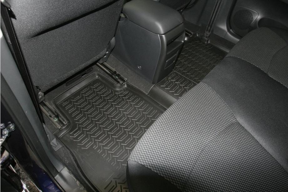 Nissan Tiida 2011-2014 (2015↗) Covorase cauciuc 3D interior (4 buc, Novline) Foto 3