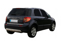 Fiat Sedici 2006-2014 Ornament portbagaj inox foto 2