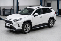Toyota Rav 4 2019–2025 Praguri Laterale Line (2 buc, Aluminiu) foto 1