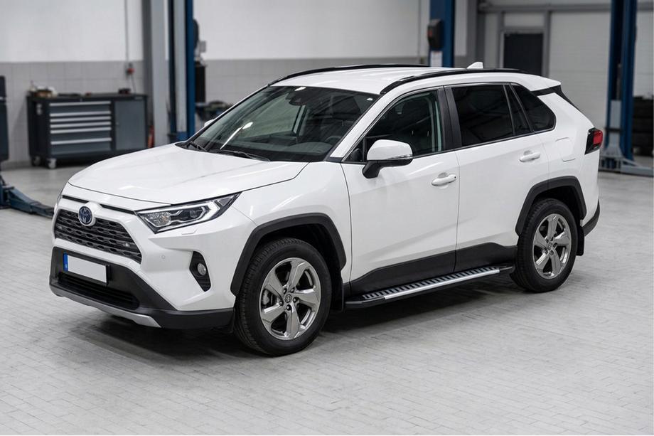 Toyota Rav 4 2019–2025 Praguri Laterale Line (2 buc, Aluminiu) Image