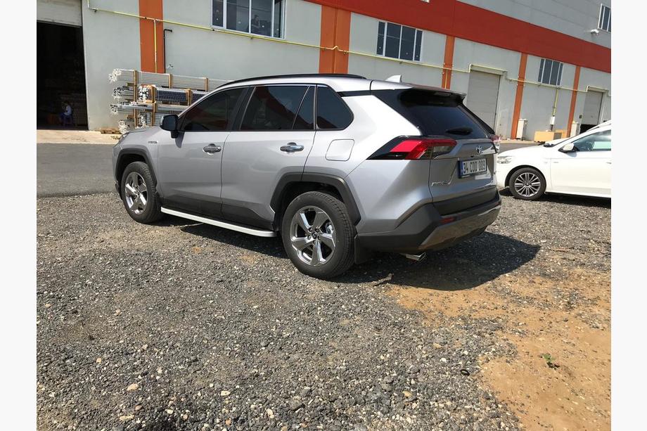 Toyota Rav 4 2019–2025 Praguri Laterale Tayga Grey (2 buc, Aluminiu) Foto 6