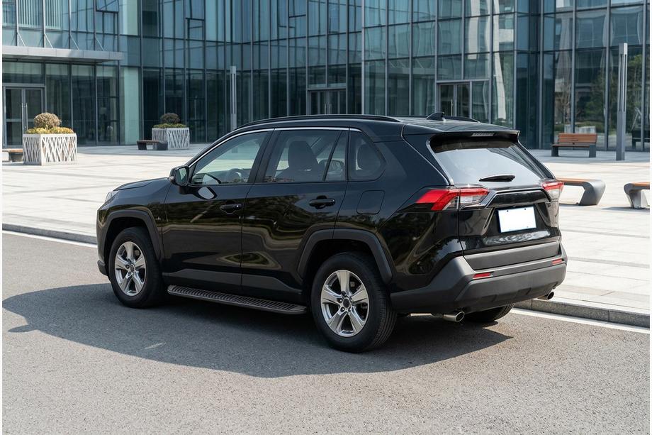 Toyota Rav 4 2019–2025 Praguri Laterale Tayga Black (2 buc, Aluminiu) Foto 1