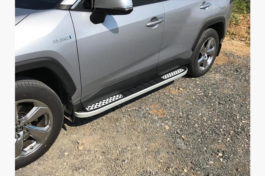 Toyota Rav 4 2019–2025 Praguri Laterale Tayga V2 (2 buc, Aluminiu) Foto 8