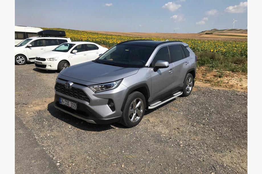 Toyota Rav 4 2019–2025 Praguri Laterale Tayga V2 (2 buc, Aluminiu) Foto 3