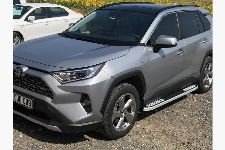 Toyota Rav 4 2019–2025 Praguri Laterale Tayga V2 (2 buc, Aluminiu) Foto 5