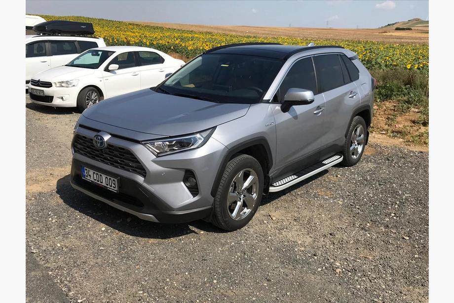 Toyota Rav 4 2019–2025 Praguri Laterale Tayga V2 (2 buc, Aluminiu) Foto 10