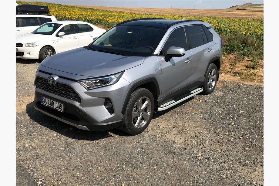 Toyota Rav 4 2019–2025 Praguri Laterale Tayga V2 (2 buc, Aluminiu) Foto 11