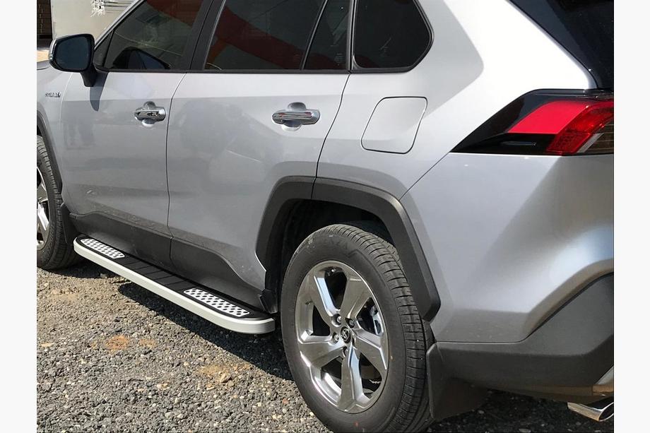 Toyota Rav 4 2019–2025 Praguri Laterale Tayga V2 (2 buc, Aluminiu) Foto 12