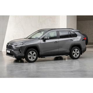 Praguri Laterale Bosphore Grey (2 buc, Aluminiu) Toyota Rav 4 2019–2025 foto 1