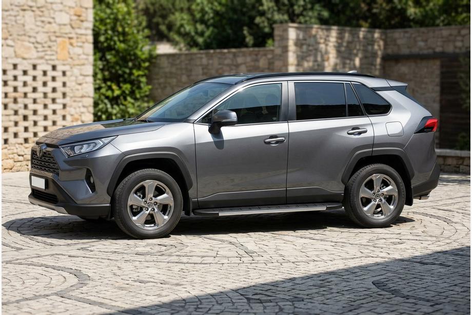 Toyota Rav 4 2019–2025 Praguri Laterale Duru (2 buc, Aluminiu) Image
