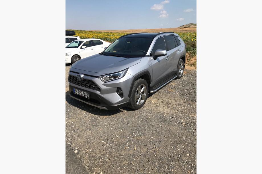 Toyota Rav 4 2019–2025 Praguri Laterale Maydos V2 (2 buc, Aluminiu cu Inox) Foto 7