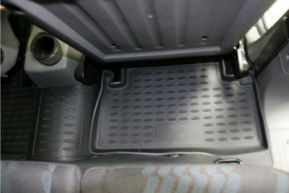 Ford Connect 2002–2006 Covorase auto din cauciuc (4 buc, Novline) Foto 3