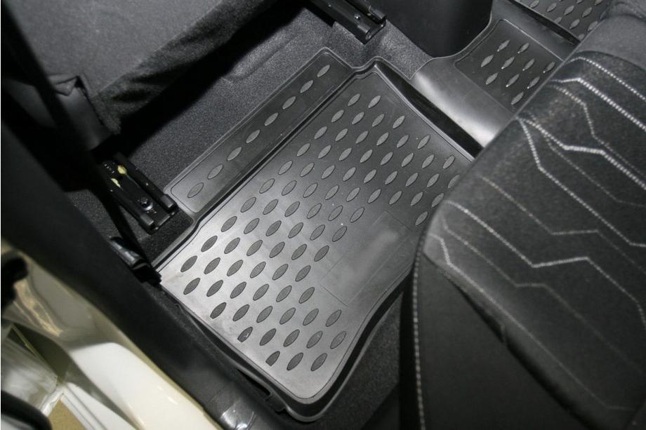 Kia Picanto 2011-2016 Covorase auto din cauciuc (4 buc, Novline) Foto 3